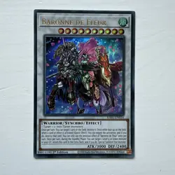 YUGIOH Ultra Rare Baronne De Fleur RA01-EN034 1st Edition - Image 1
