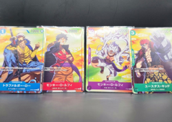ONE PIECE Card 7/11 PROMO 2023 Set Japanese ST03-008 P-003 P-001 P-041 bundle - Image 1