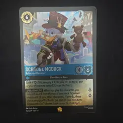 Disney Lorcana TCG Scrooge McDuck-Reformed Ebenezer 152/204 Foil English - Image 1