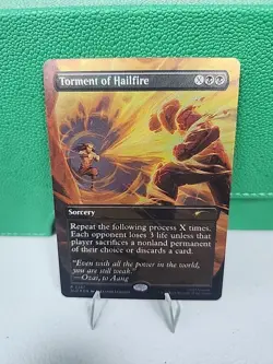 Torment of Hailfire (2287) (Rainbow Foil) -Foil Near Mint MTG Secret Lair - Image 1