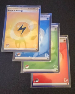 Energy (Blue Border) - 1 of each type (4 Cards) - My First Battle Regular - Image 1