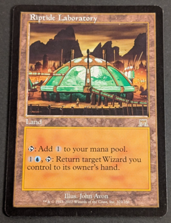 MTG Card - 1x Riptide Laboratory - Onslaught NM/LP - Vintage Magic the Gathering - Image 1