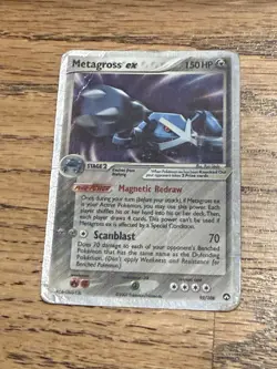 Pokemon TCG Metagross EX Power Keepers Card Ultra Rare Holo Foil 95/108 - Image 1
