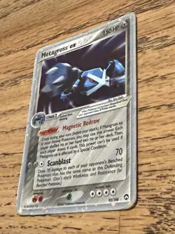 Pokemon TCG Metagross EX Power Keepers Card Ultra Rare Holo Foil 95/108 - Image 2
