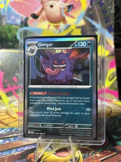 Gengar 050/088 Perfect Order Reverse Holo English Rare Pokemon Card - Image 1