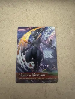 Shadow Mewtwo Pokken Tournament Amiibo Card Nintendo Wii U Switch #T37 - Image 1