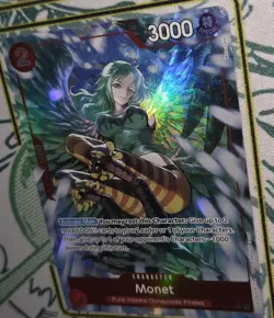 Monet Alternate Art OP10-016 Royal Blood One Piece Card Game - Image 1