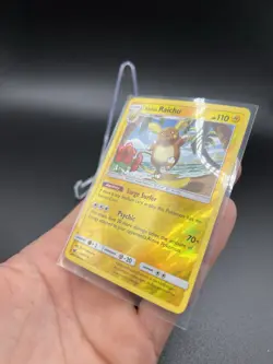 Pokemon TCG Alolan Raichu Crimson Invasion Reverse Holo Card 31/111 - Image 2