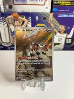 Mr. Mime 179/165 Pokemon 151 Scarlet & Violet Holo TCG Card IR - Image 1