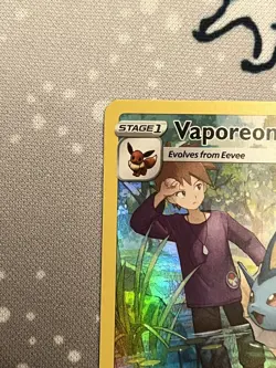 Vaporeon TG02/TG30 Brilliant Stars Trainer Gallery Full Art Pokemon Card - Image 2