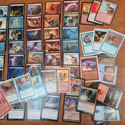 BLUE/RED *TOXIC POISON INFECTS* themed COMMANDER MAGIC DECK 100 MTG Cards - Image 2