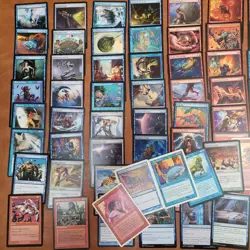 BLUE/RED *TOXIC POISON INFECTS* themed COMMANDER MAGIC DECK 100 MTG Cards - Image 3