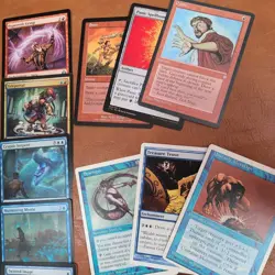 BLUE/RED *TOXIC POISON INFECTS* themed COMMANDER MAGIC DECK 100 MTG Cards - Image 4