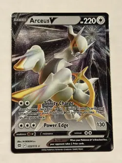 Arceus v Metal Card 122/172 NM - Image 1