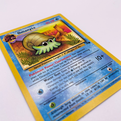 Pokemon TCG Omanyte 52/62 Common Fossil Set WOTC 1999 Vintage Card NM - Image 3