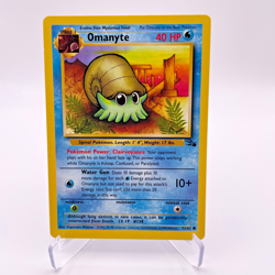 Pokemon TCG Omanyte 52/62 Common Fossil Set WOTC 1999 Vintage Card NM - Image 4