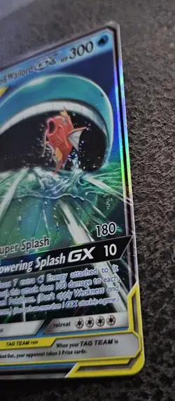 Pokemon Magikarp & Wailord GX Sun & Moon Promo Card SM166 - Image 3
