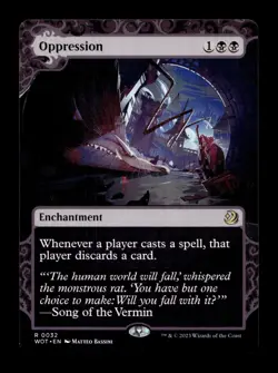 Oppression 32 R Wilds of Eldraine: Enchanting Tales - Image 1