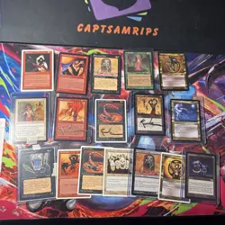 WIZARDS OF THE COAST MTG Scott kirschner Autographed Cards + More Vintage - Image 1