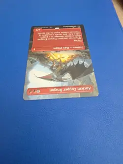 MTG - Ancient Copper Dragon - Borderless - NM - Image 3