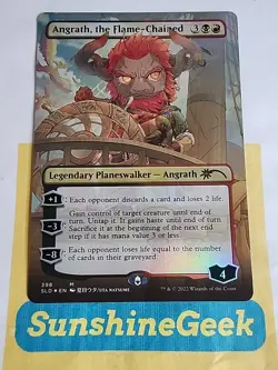 Angrath, the Flame-Chained (Borderless) Secret Lair Drop Foil - Image 1