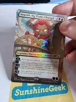 Angrath, the Flame-Chained (Borderless) Secret Lair Drop Foil - Image 2