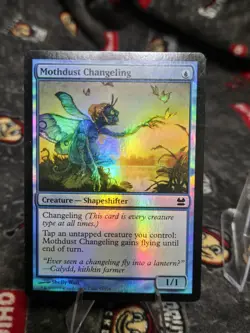 MTG - MOTHDUST CHANGELING - COMMON - FOIL - MODERN MASTERS - NM - Image 1