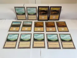 Lot of 25 MTG Magic the Gathering White/Plains Basic Land - Image 4