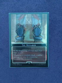 The Blackjack // The Monarch Double-Sided Token (Surge Foil) NM Final Fantasy - Image 1