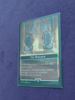 The Blackjack // The Monarch Double-Sided Token (Surge Foil) NM Final Fantasy - Image 2