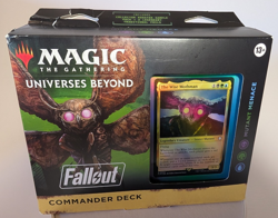 Magic Fallout Commander Deck - Mutant Menace MTG Scuffed Box Sealed Deck 195166228532 - Image 1