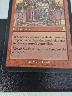 Wizards Repercussion Urza's Destiny Enchantment Red Rare Regular 95/143 MTG - Image 3