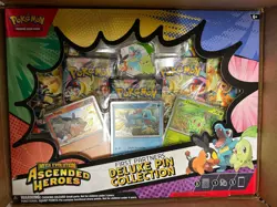 X6 Pokemon TCG Ascended Heroes Deluxe Pin Collection Brand New Sealed In Hand - Image 1