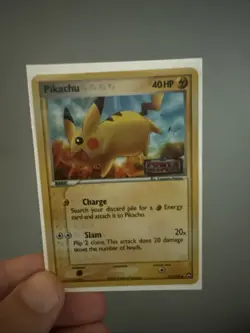 2007 Pokemon - EX Power Keepers Reverse Foil Pikachu #57 LP - Image 1