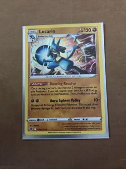 Pokemon TCG - Holo Lucario 79/172 - Brilliant Stars 2022 NM - Image 1