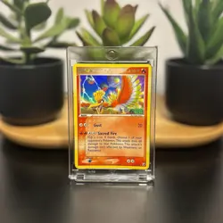 2005 Pokemon Ho-Oh 27/115 Unseen Forces Holo EX Stamped Rare NM - Image 1