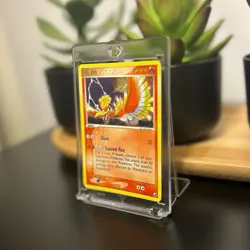 2005 Pokemon Ho-Oh 27/115 Unseen Forces Holo EX Stamped Rare NM - Image 4