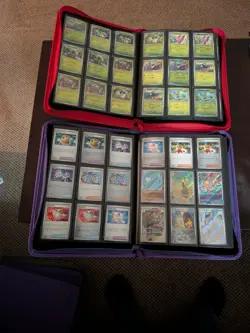 Pokemon Scarlet & Violet Base English Complete Master Set NM W/ Promos & Binder - Image 1