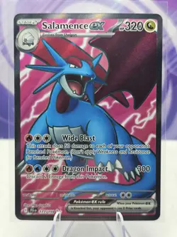 Pokemon Salamence ex Journey Together 177/159 Double Rare NM - Image 1