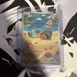 Pokemon TCG Dwebbble Illustration Rare 129/086 Black Bolt NM (PACK FRESH🔥) - Image 1
