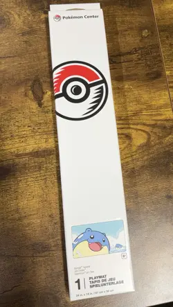 New Pokemon Center Exclusive TCG Card Game Spheal Appeal Playmat Play Mat - Image 1