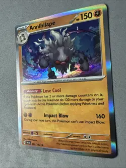 Pokemon TCG * Destined Rivals 092/182 Annihilape Rare HOLO * NM FRESH PK - Image 2