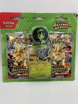 Pokemon TCG Ascended Heroes Erika 2-Pack Blister Pack Sealed - Image 1