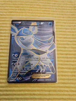 Glaceon EX - 116/124 - Pokemon Fates Collide Full Art Ultra Rare - Image 1