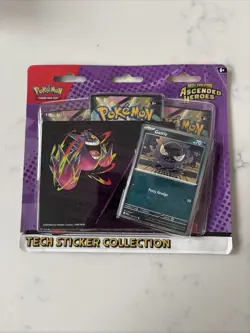Pokemon Ascended Heroes Tech Sticker Collection Gastly New Sealed IN-HAND - Image 1