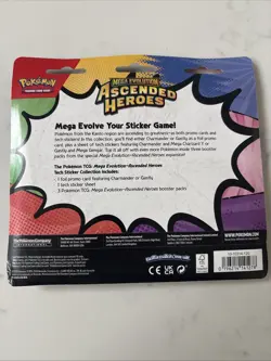 Pokemon Ascended Heroes Tech Sticker Collection Gastly New Sealed IN-HAND - Image 4