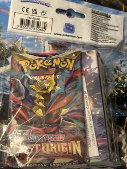 Brand New! Pokemon TCG Lost Origins Booster Pack + Lost Origins mini portfolio - Image 1