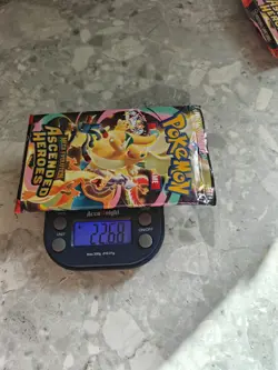 HEAVY! 22.68g Pokemon TCG Ascended Heroes Booster Pack (SEALED) god packU - Image 1