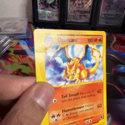 2002 WOTC POKEMON EXPEDITION BASE SET CHARIZARD 39/165 NON-HOLO RARE E READER - Image 2