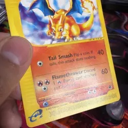 2002 WOTC POKEMON EXPEDITION BASE SET CHARIZARD 39/165 NON-HOLO RARE E READER - Image 3